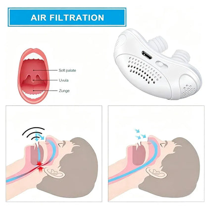 🔥The First Hoseless, Maskless, Micro-CPAP Anti Snoring