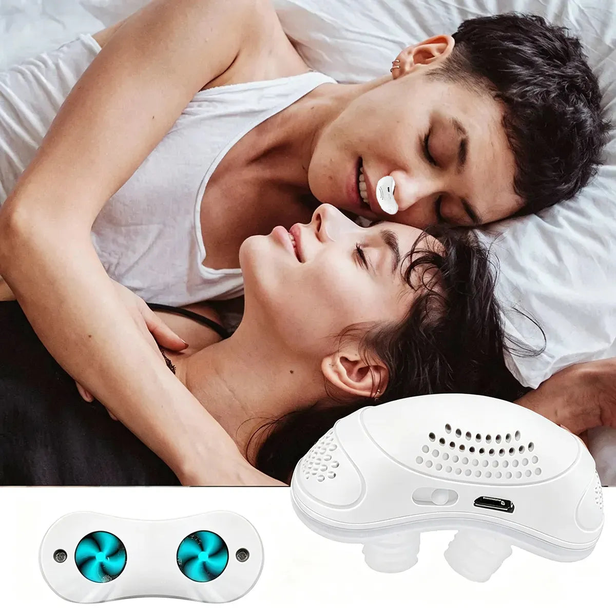 🔥The First Hoseless, Maskless, Micro-CPAP Anti Snoring
