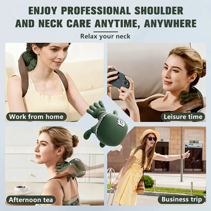 Deep Relief Heated Neck &amp; Shoulder Massager