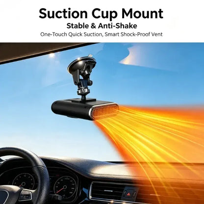 🔥 Portable Car Heater – Warm Air & A Clear Windshield In Seconds