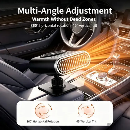 🔥 Portable Car Heater – Warm Air & A Clear Windshield In Seconds