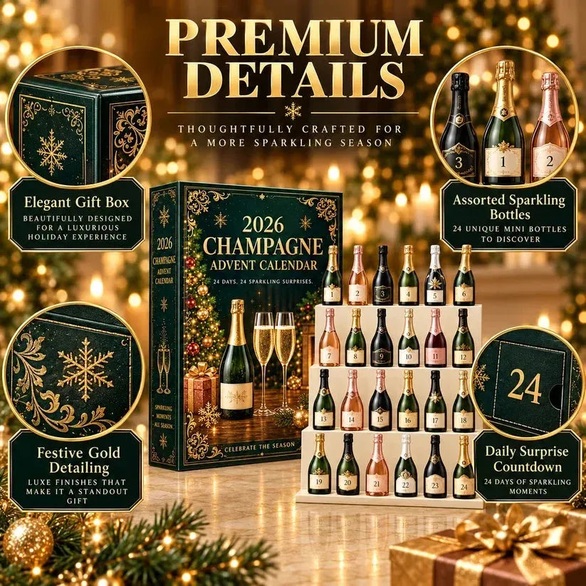 🎅Best Gift For Christmas🎅🥂 24 Champagne Advent Calendar 2026 🎄