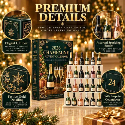 🎅Best Gift For Christmas🎅🥂 24 Champagne Advent Calendar 2026 🎄