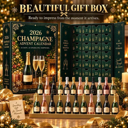 🎅Best Gift For Christmas🎅🥂 24 Champagne Advent Calendar 2026 🎄