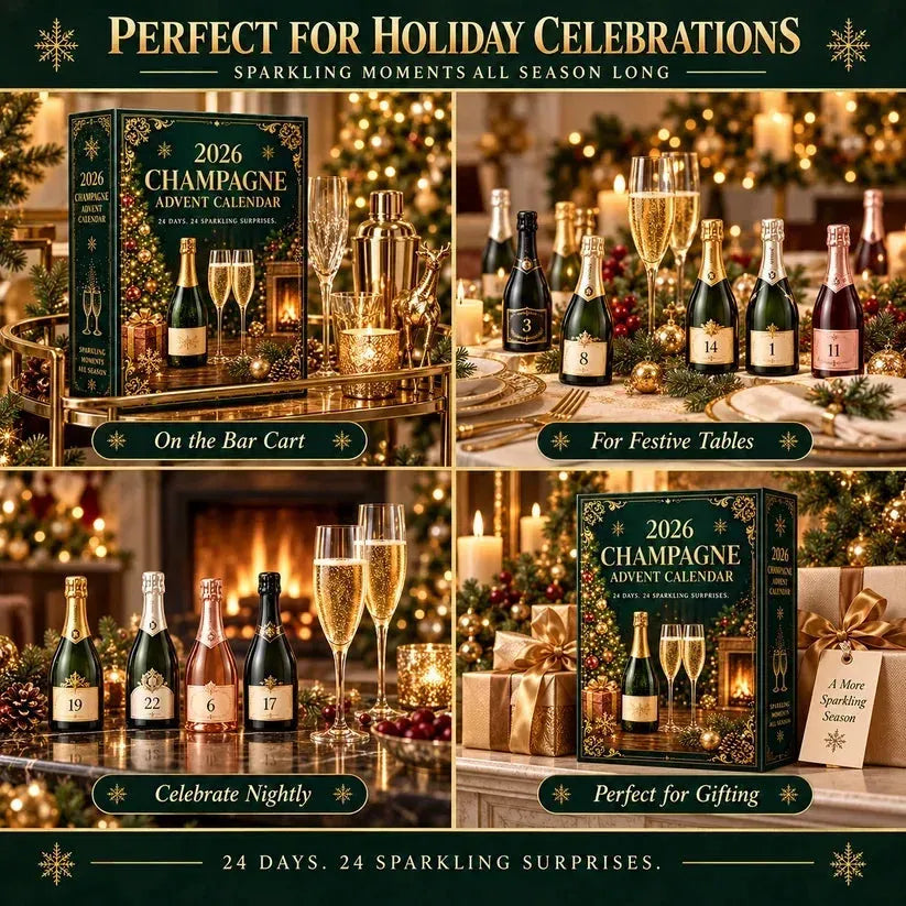 🎅Best Gift For Christmas🎅🥂 24 Champagne Advent Calendar 2026 🎄