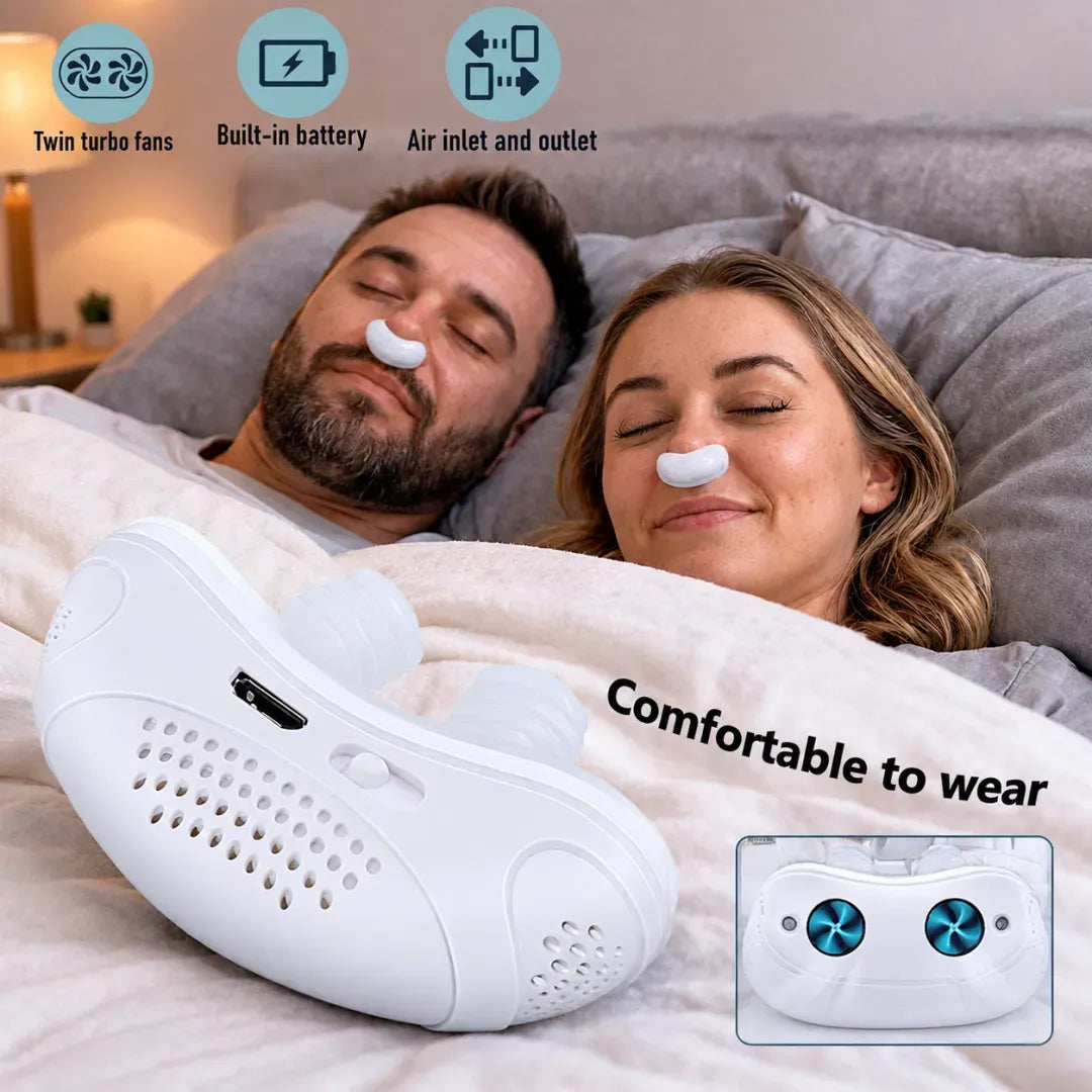 🔥The First Hoseless, Maskless, Micro-CPAP Anti Snoring