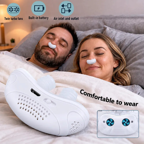 🔥The First Hoseless, Maskless, Micro-CPAP Anti Snoring