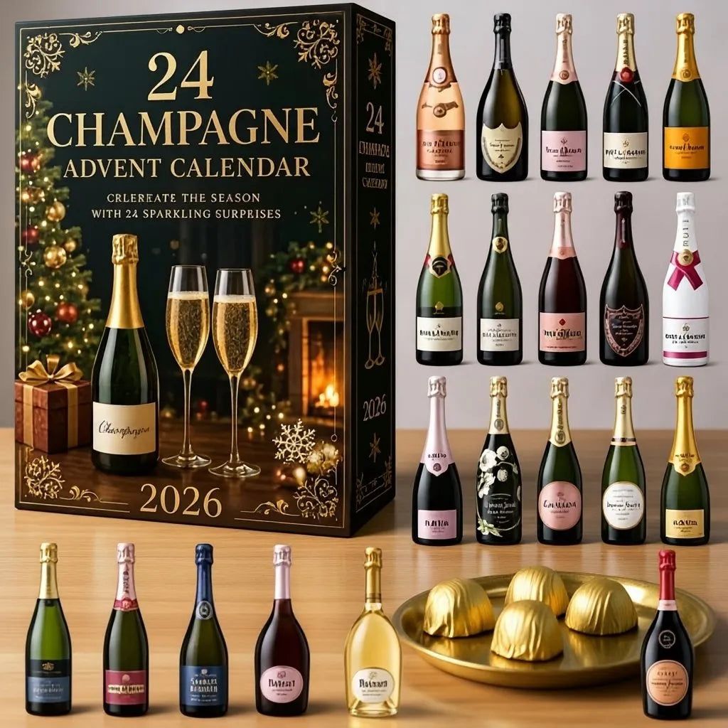 🎅Best Gift For Christmas🎅🥂 24 Champagne Advent Calendar 2026 🎄