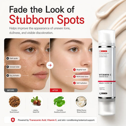 ✨ Tranexamic Acid Vitamin C Face Cream – Spot Fading & Skin Brightening Daily