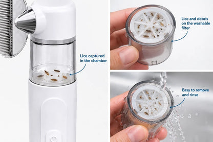 NexLice Electric Lice Comb & Vacuum