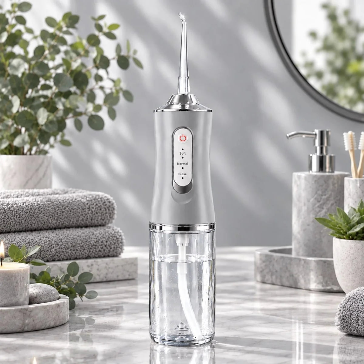 Portable Water Flosser Oral Irrigator with 3 Modes