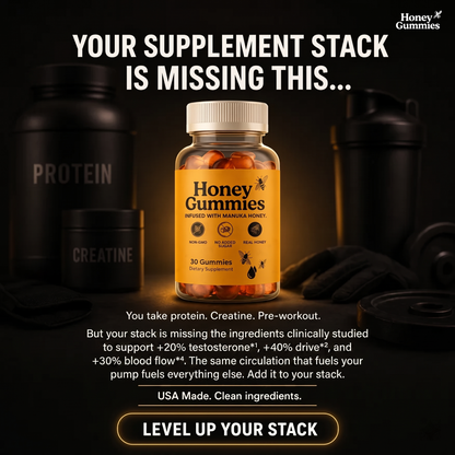 Honey Gummies🐝Real Vitality You Can Feel.