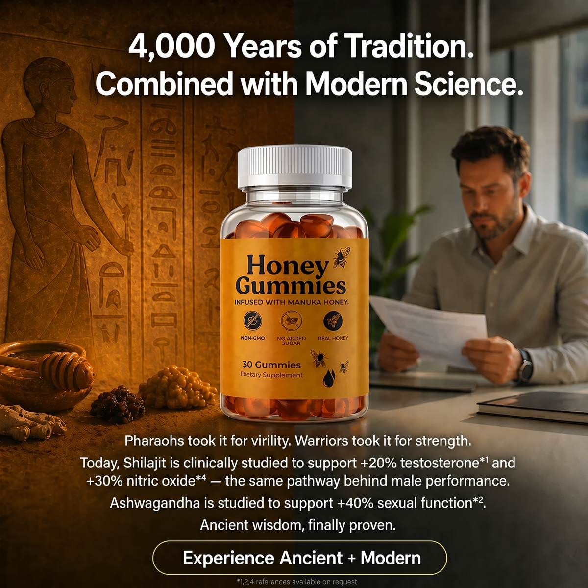 Honey Gummies🐝Real Vitality You Can Feel.