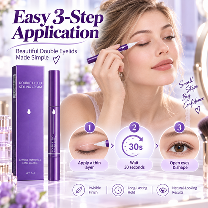 【Buy 1, Get 1 Free】Invisible Double Eyelid Styling Cream Pen