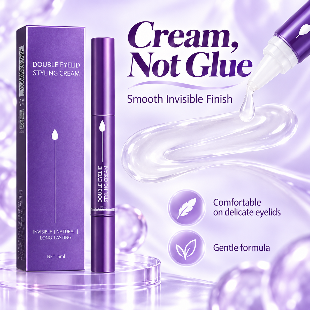【Buy 1, Get 1 Free】Invisible Double Eyelid Styling Cream Pen
