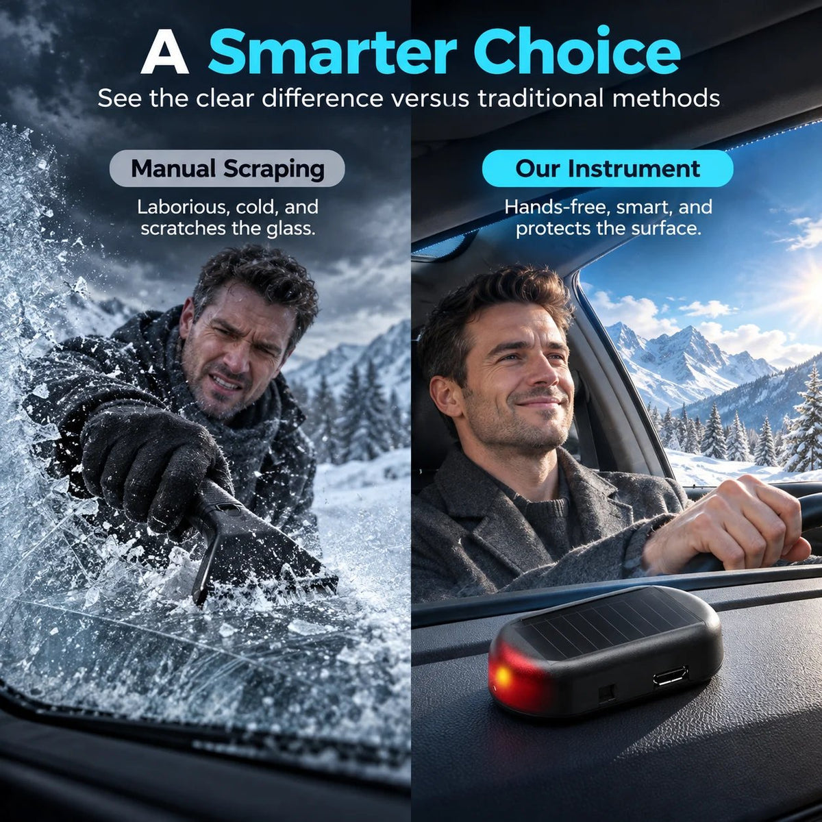 🔥Electromagnetic Molecular Interference Antifreeze Snow Removal Instrument for Vehicles