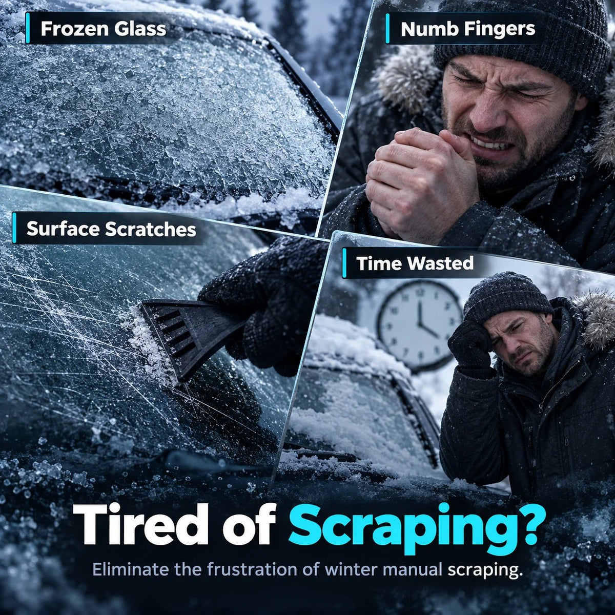 🚗❄️Electromagnetic Molecular Interference Antifreeze Snow Removal Instrument for Vehicles