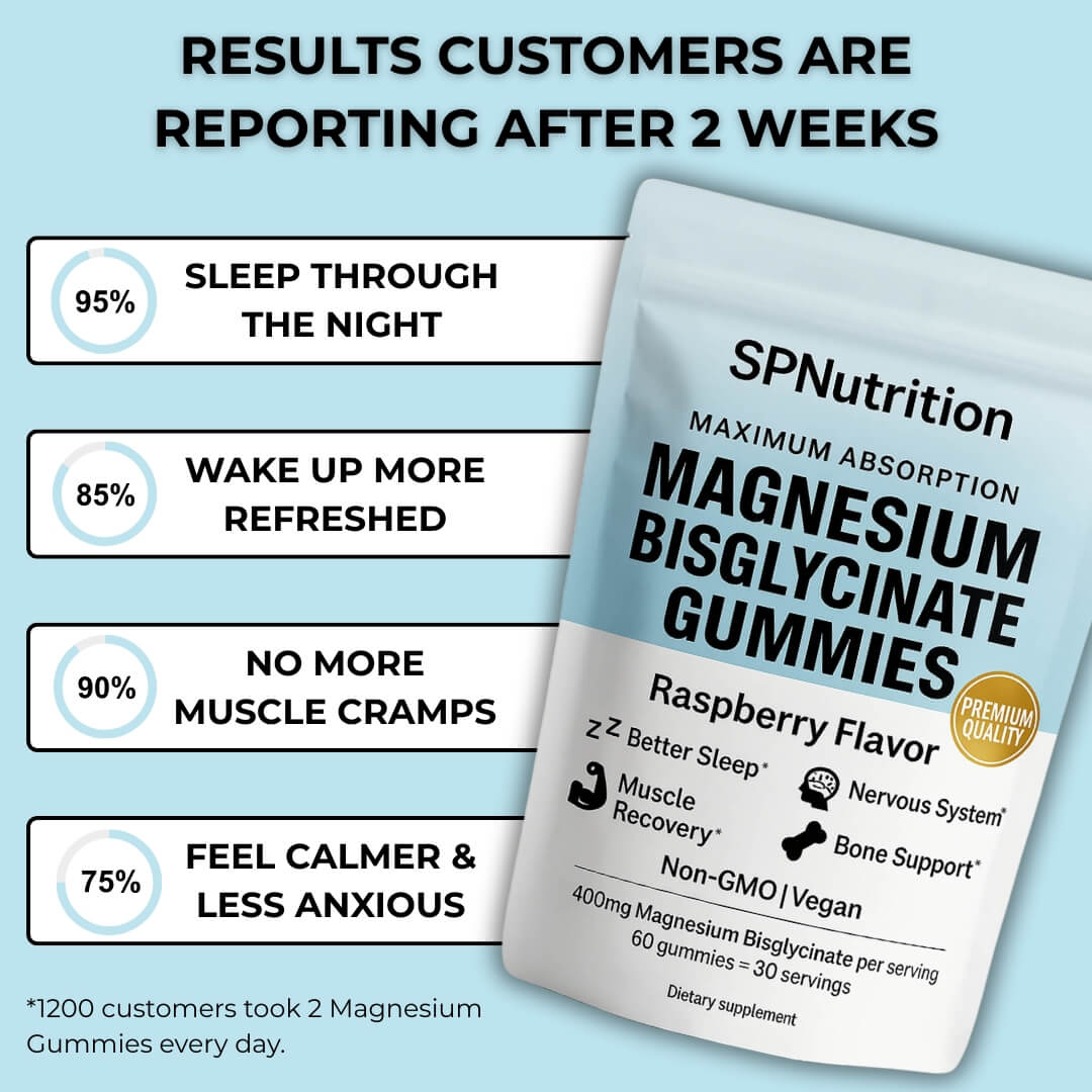🔥SPNutrition Magnesium Bisglycinate Gummies