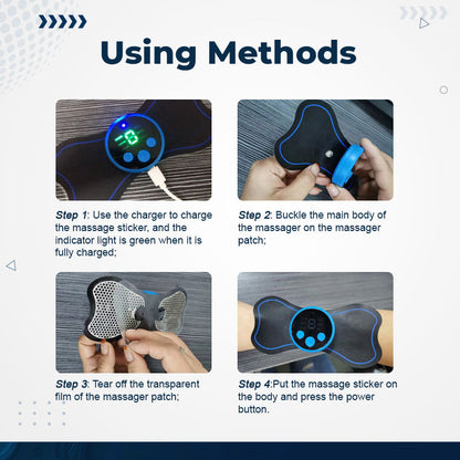 ⏳Time-Limited Special ⏰✨Portable Mini Body Massager – Adjustable Intensity for Neck, Back, Waist, Hips & Legs, Relax On The Go!