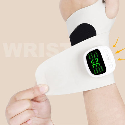⏰ Rechargeable Adjustable Electric Wrist Massager – Relieves Pain, Soothes Stiffness & Perfect for Office, Home & Recovery 🌿✨