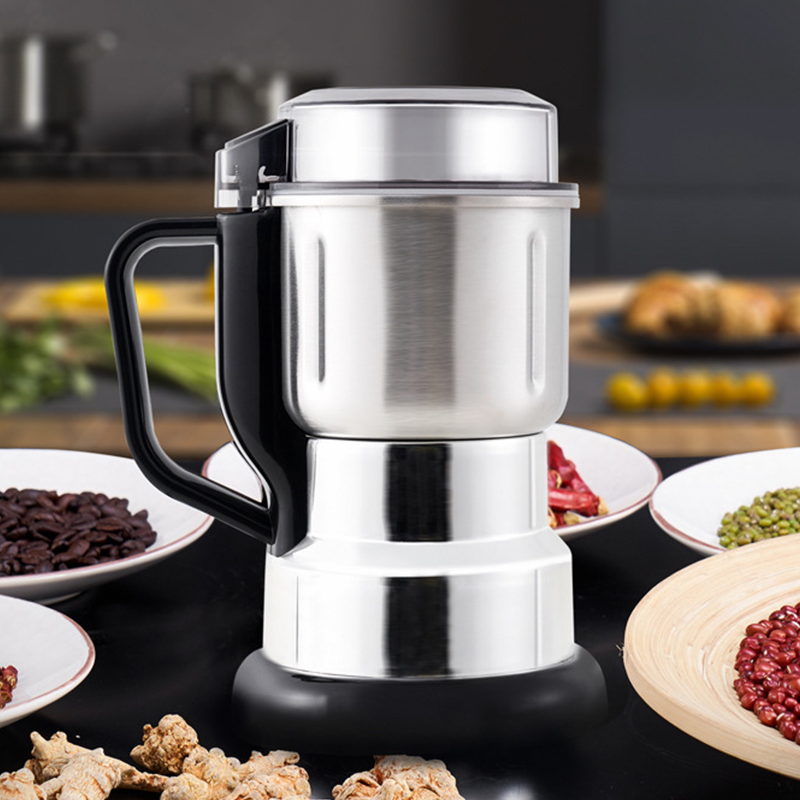 💥Electric Grinder — Stainless Steel, Coffee Beans, Spices, Nuts & Herbs