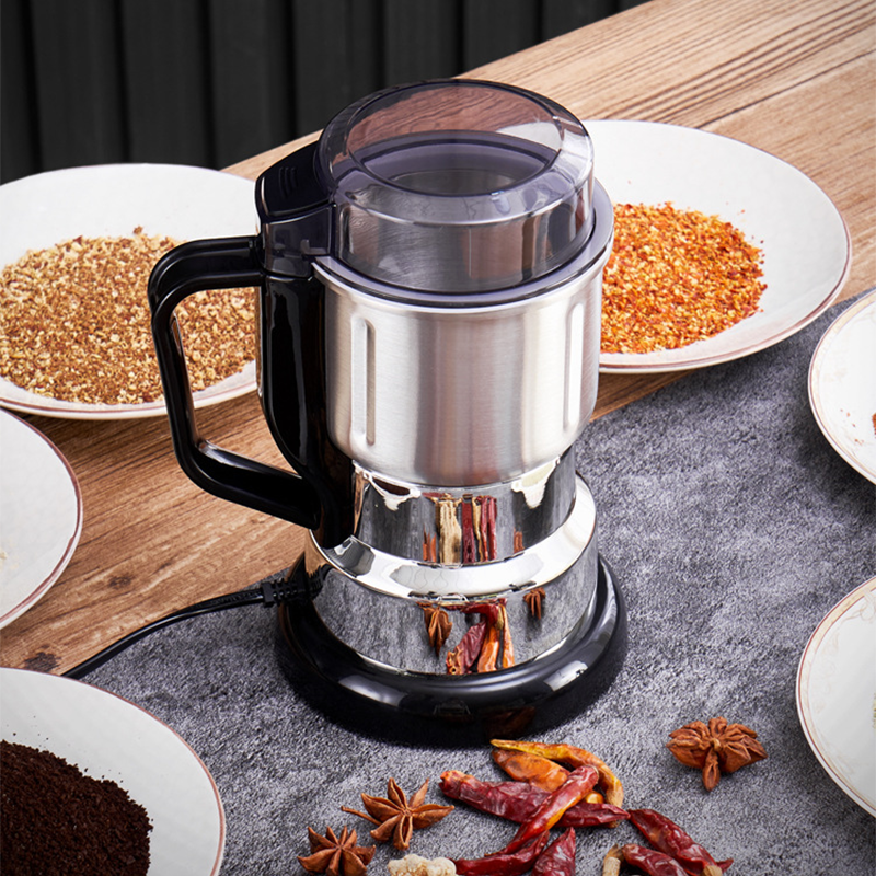💥Electric Grinder — Stainless Steel, Coffee Beans, Spices, Nuts & Herbs