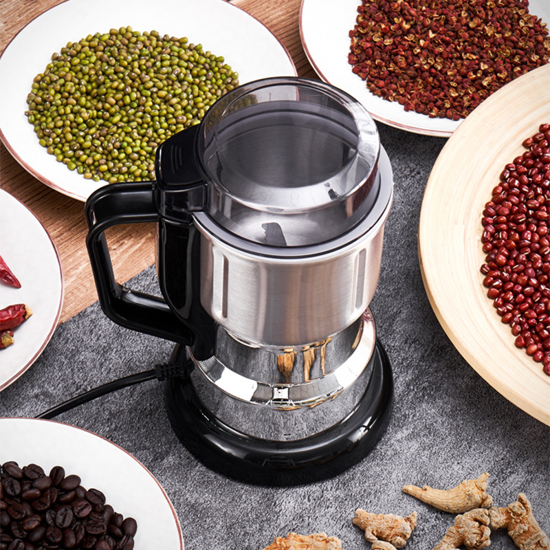 💥Electric Grinder — Stainless Steel, Coffee Beans, Spices, Nuts & Herbs