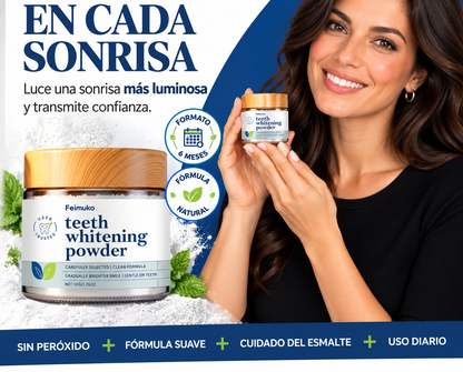 Velydent – Polvo Blanqueador Dental