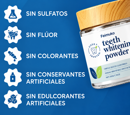 Velydent – Polvo Blanqueador Dental