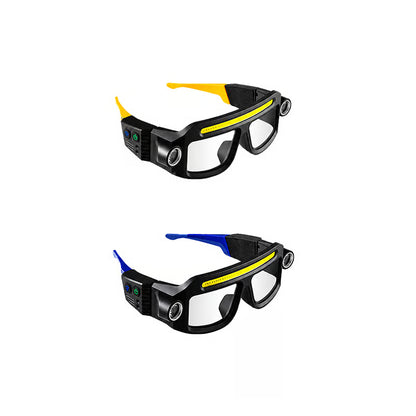 Ultra-Lightweight Motion-Sensing Headlamp with XTE+COB Dual Light Source